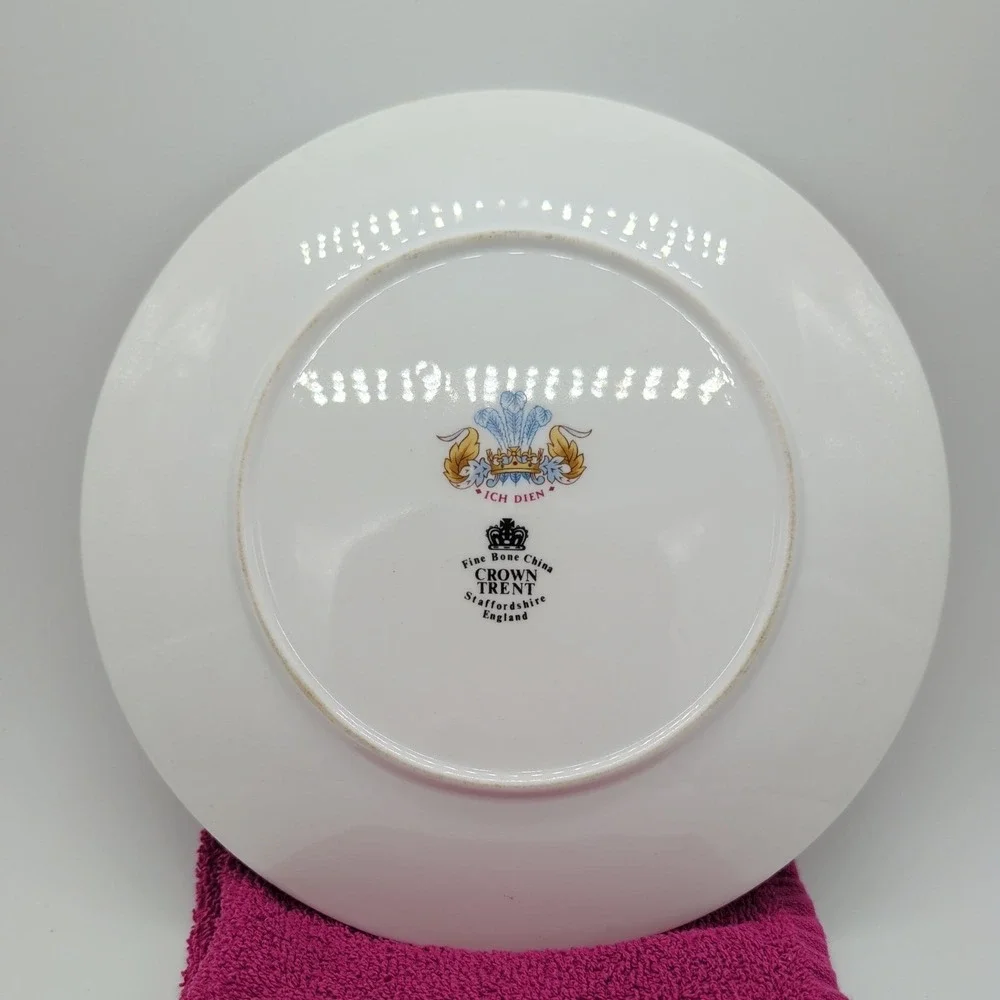 Crown Trent Royal Wedding Plate Prince Charles Princess Diana 8.5